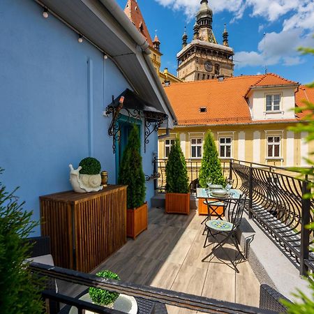 Apartament Blue House Citadel Sighișoara Zewnętrze zdjęcie