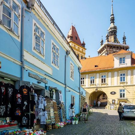 Apartament Blue House Citadel Sighișoara Zewnętrze zdjęcie