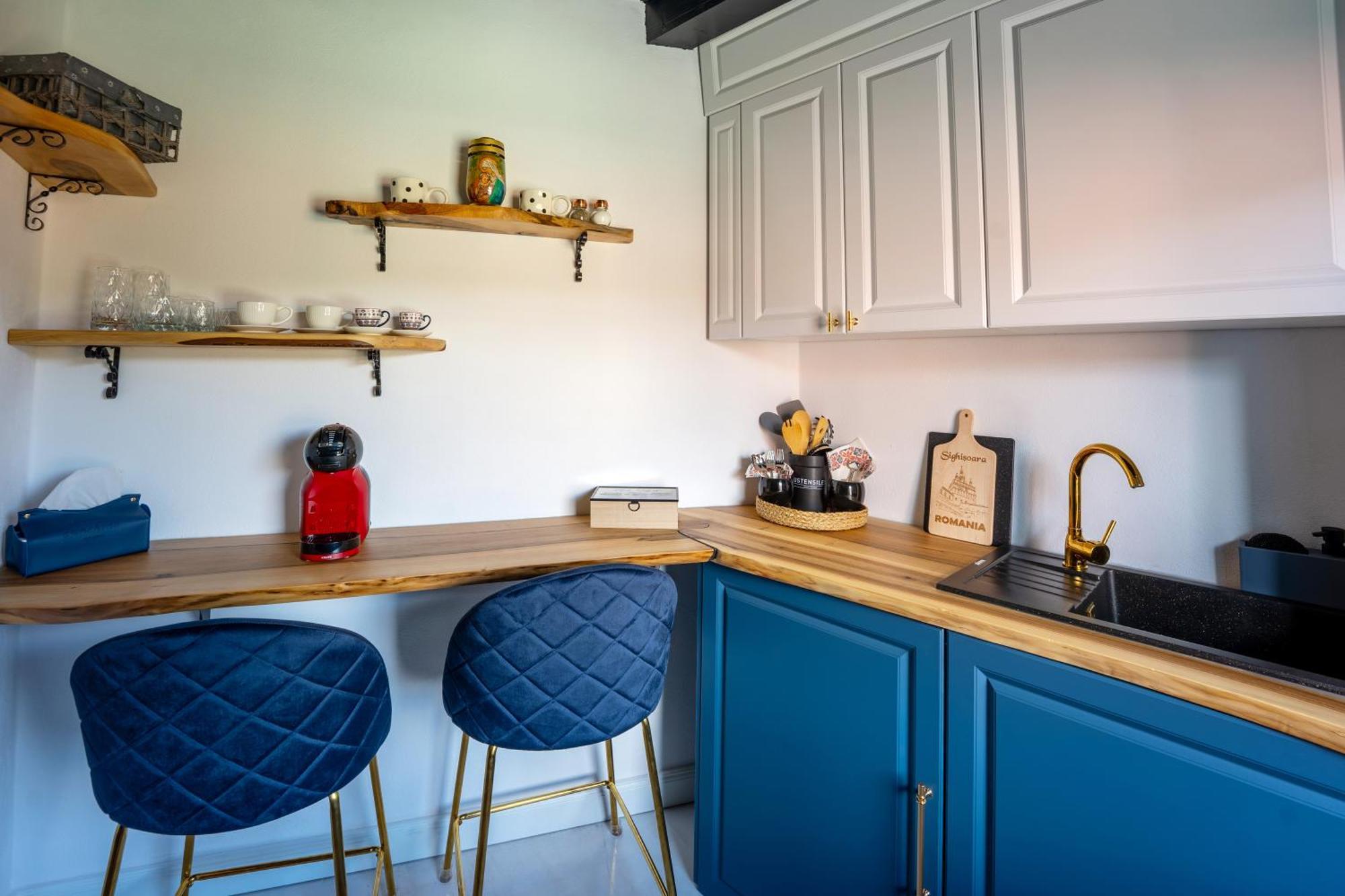 Apartament Blue House Citadel Sighișoara Zewnętrze zdjęcie