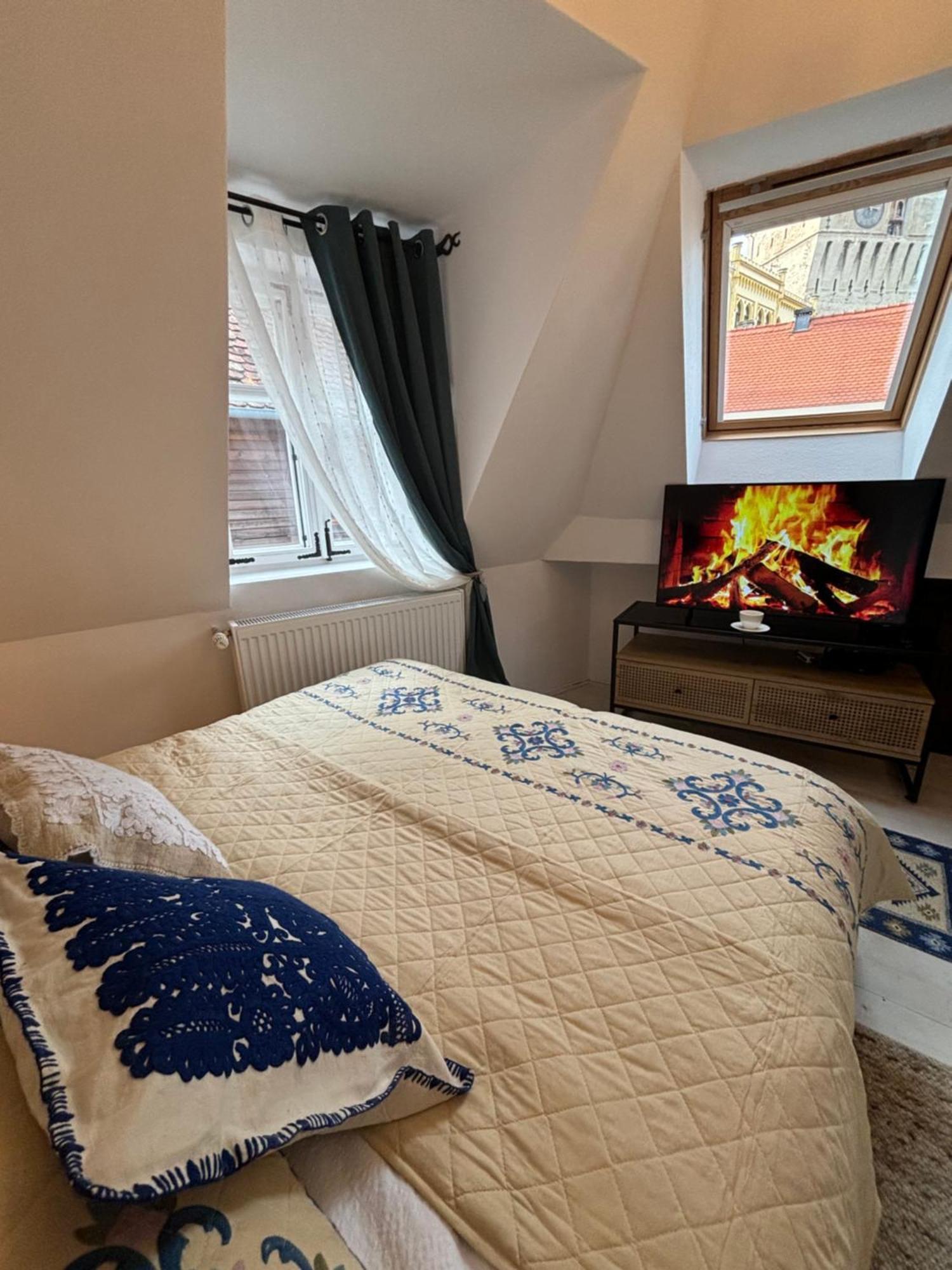 Apartament Blue House Citadel Sighișoara Zewnętrze zdjęcie