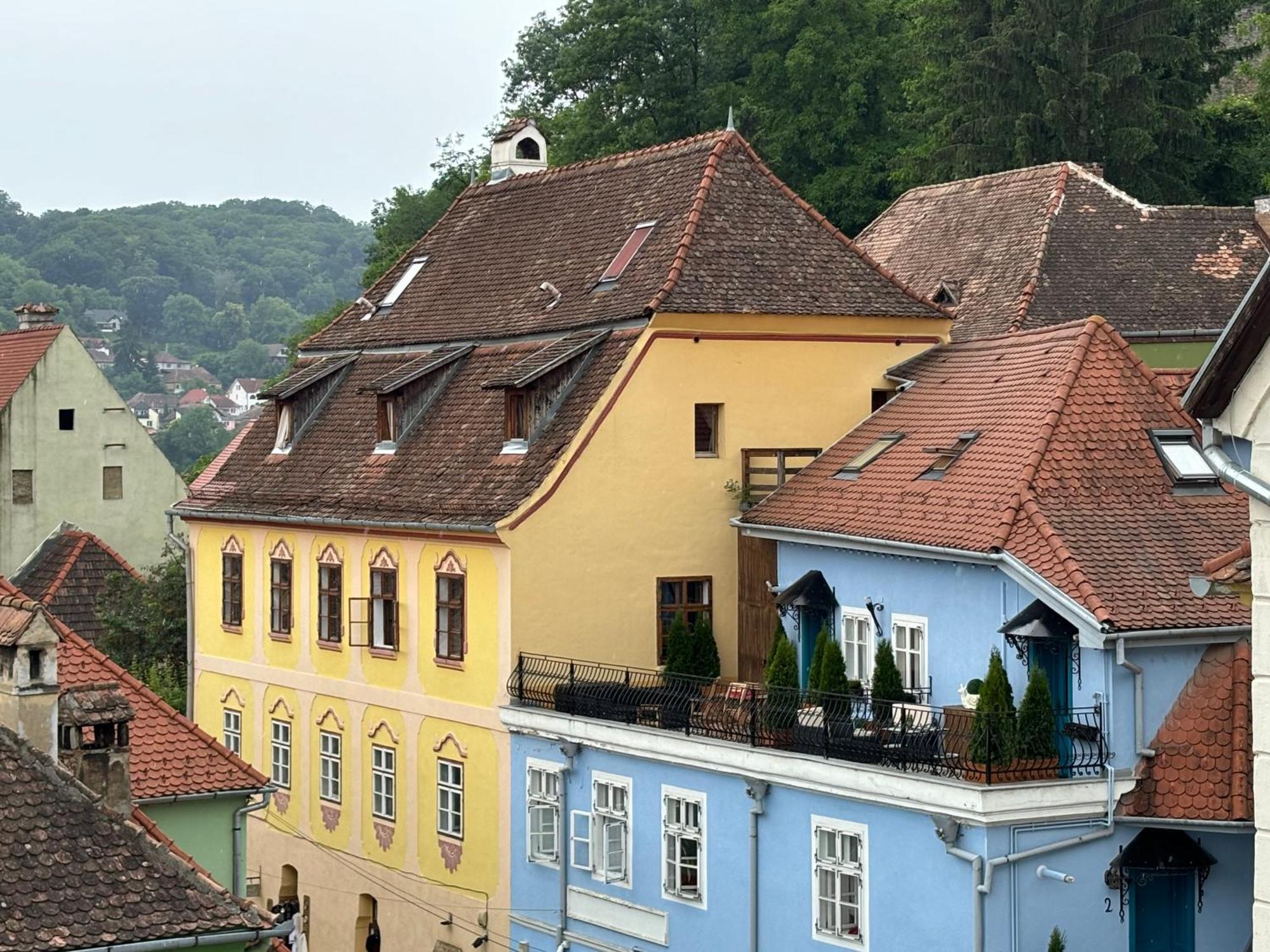 Apartament Blue House Citadel Sighișoara Zewnętrze zdjęcie